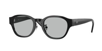 Diesel DL4011D Asian Fit 2064 Mens Sunglasses Black Size 49
