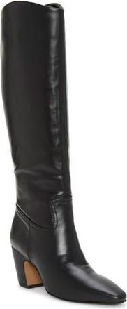 Vince Camuto Cristen Knee High Boot in Black Suave Calf Pu at Nordstrom Rack, Size 6.5