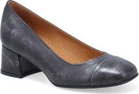 Miz Mooz Gilda Cap Toe Pump in Gunmetal at Nordstrom Rack, Size 7.5-8Us / 38Eu