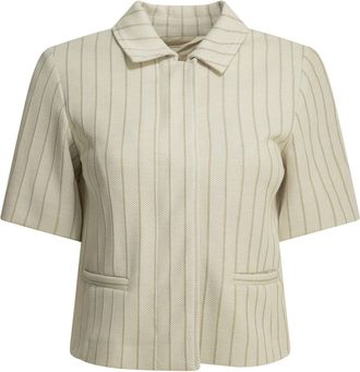 Max Mara blazer met krijtstreep