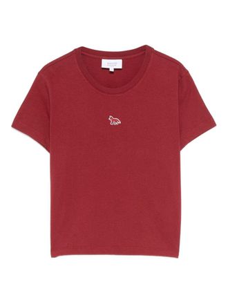 Maison Kitsun&eacute; Baumwoll-T-Shirt mit Logo von Maison Kitsune