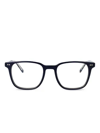 Tommy Hilfiger rectangle-frame glasses - Blue