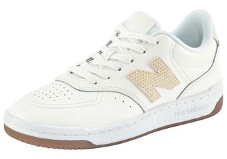 New Balance Sneaker NEW BALANCE BB80, Damen, Gr. 37,5, sea salt, calcium, Leder, Textil, mehrfarbig, Schuhe Sneaker, von dem New Balance 550 inspiriert