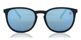 Timberland TB9235 Polarized 02D Mens Sunglasses Black Size 53