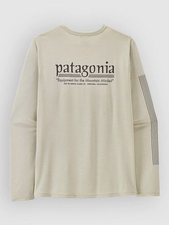 Patagonia Cap Cool Daily Shirt - Hut Tripper Longsleeve weiss