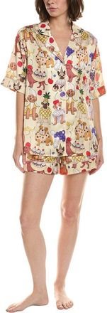 Karen Mabon 2pc Print Pajama Set