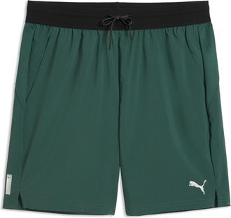 Puma Shorts in tessuto PWRTRAIN 7 da uomo, Accessori, Verde, 3XL