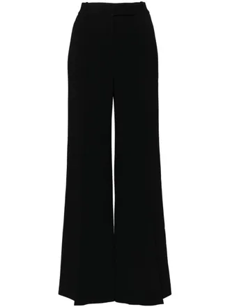 Ermanno Scervino Pantaloni sartoriali a gamba ampia - Nero
