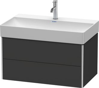 Duravit Duravit Xsquare Mueble Bajo Lavabo Suspendido, 2 Cajones
