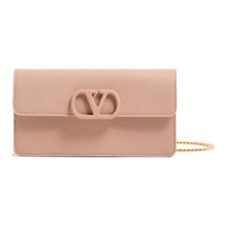 Valentino Garavani Tassen, Dames, Roze, ONE Size, Leer, Valentino Garavani Tassen