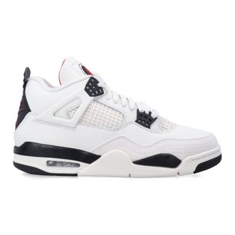 Nike Sport Shoes, male, White, Size: 12 1/2 US Air Jordan 4 Retro Flight Club