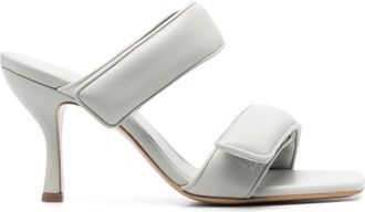 Gia Borghini Grey 80MM Perni Leather Heel
