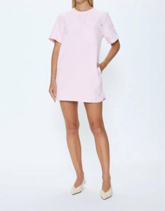 Pistola Denim Remi T-Shirt Dress In Blush