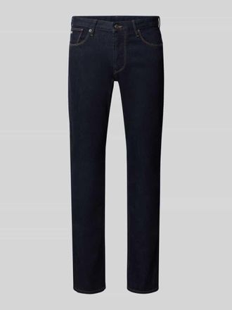 Emporio Armani Slim Fit Jeans im 5-Pocket-Design in Blau, Gr&ouml;&szlig;e 31/32