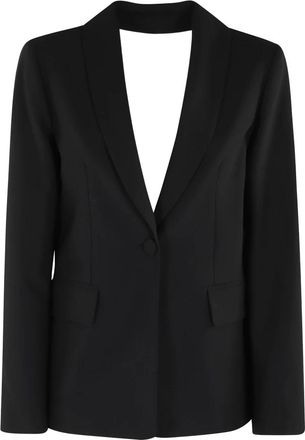 Semicouture Blazers, female, Black, Size: XS Cipriana Jacket