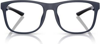 Ferrari 56mm Square Optical Glasses in Matte Blue at Nordstrom