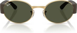 Ray-Ban Sunglasses Rb3770 001/31 Gold/Green Unisex