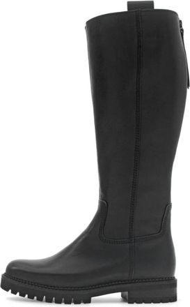 Gabor 72.728.57 Hoge Laarzen - Dames - Hoge Laarzen - Zwart - 37 EU - Leer - Schoenen