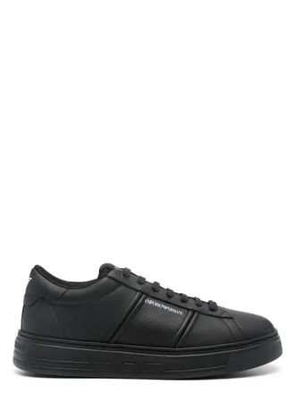 スニーカー GIORGIO ARMANI Men Sneakers X2X141 XM968K001 Black Black Giorgio Armani Sneakers / Trainer: Shop up to −86