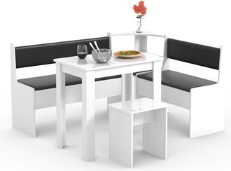 ebuy24 Banco De Esquina Grupo Grupo De Asientos Esal Mini 80x153x123 - Vcm