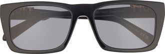 Off-white Albany 56mm Square Sunglasses in Black Dark Grey at Nordstrom Rack