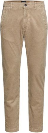 Camel Active Regular Fit Cord Chino - Heren - Chinos - Beige - W44 L30 - Katoen - Broeken
