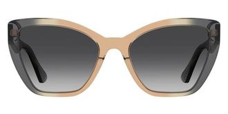 Moschino MOS155/S MQE/9O Womens Sunglasses Brown Size 55