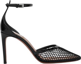 Alaia Decollete Alto Classiques - Dames - Pumps - Zwart - 40 EU - Leer - Schoenen