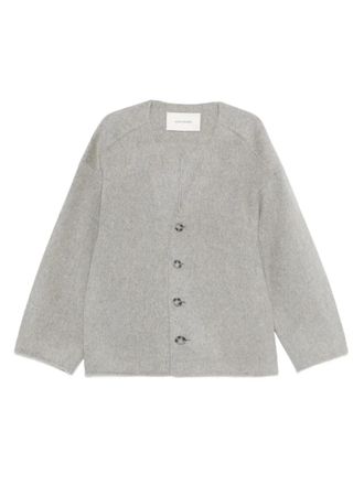 Entire studios Jool button jacket - unisex - Wool - S - Grey