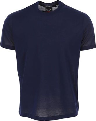 Paul & Shark T-shirts en polos - Heren - T-shirts - Blauw - S - Tops
