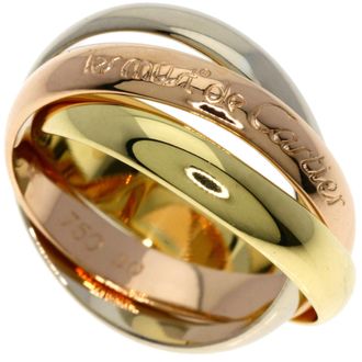 Cartier Yellow Gold (18K) Pink Gold (18K) White Gold (18K) Band Ring (Pre-Owned)