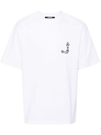 Jacquemus M&egrave;ru cotton T-shirt - men - Cotton - M - White