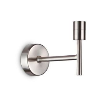 Ideal Lux Ideal Lux Set Up Wall Lamp Nickel Without Shade