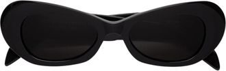 Retro Superfuture Izipho Black Sunglasses