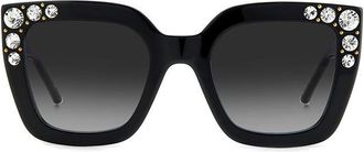 Carolina Herrera HER 0130/S 807/9O Womens Sunglasses Black Size 52