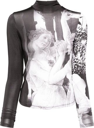 Alice & Olivia Delaina top - Grey