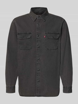 Levi's Relaxed Fit &Uuml;berhemd aus Denim Modell JACKSON in Black, Gr&ouml;&szlig;e XXL