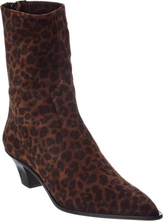 Aquazzura Brunswick 45 Suede Bootie