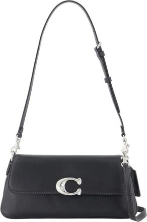 Coach Jet Schoudertas - Dames - Schoudertassen - Zwart - ONE Size - Leer - Tassen