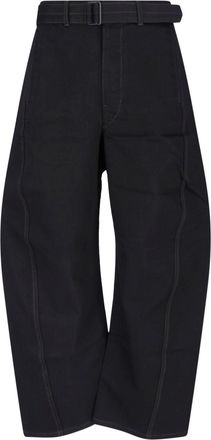 Christophe Lemaire Pantaloni Ampi Cintura