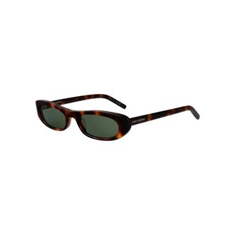 Saint Laurent SL 557 Shade Zonnebril - Dames - Accessoires - Bruin - Maat: 53 MM Nylon