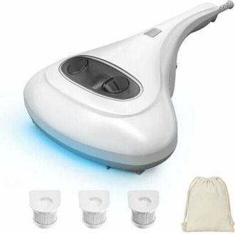 Elle Limpiador De Colchones, Aspiradora Para Colchones Textiles Con L&aacute;mpara De Desinfecci&oacute;n Uv, Sin Bolsa, Filtro Hepa Lavable, Con