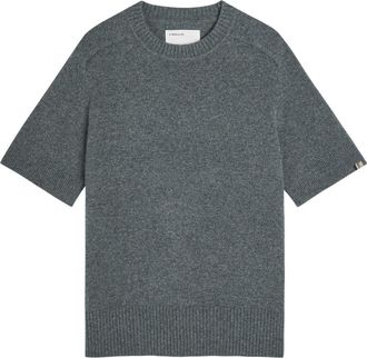 Extreme Cashmere Extreme Cashmere N&deg;454 Scott Cashmere-blend top - Dark Grey - One Size