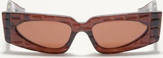 Valentino Rectangular Acetate Eyewear Wo