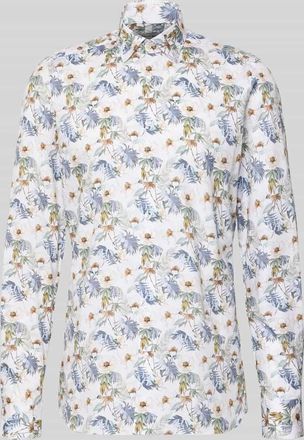 Olymp Level 5 Slim Fit Businesshemd aus Baumwoll-Mix mit extra langem Arm in Weiss, Gr&ouml;&szlig;e 39L