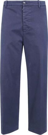 Nine In The Morning Heren, Broeken, Blauw, Maat: XL