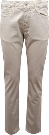 Armani Slim Fit Broek in Licht Grijs - Heren - Chinos - Grijs - W30 - Broeken