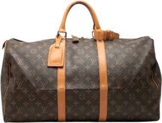 Louis Vuitton Pre-owned Keepall 50 - - Pre-owned - Donna - Marrone - ONE SIZE