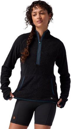 Backcountry Highliner Primaloft Air-Perm Fleece 1/4-Zip - Womens in Black at Nordstrom, Size X-Large