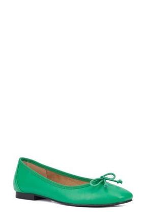 New York & Company Paulina Ballet Flat in Kelly Green at Nordstrom Rack, Size 6.5